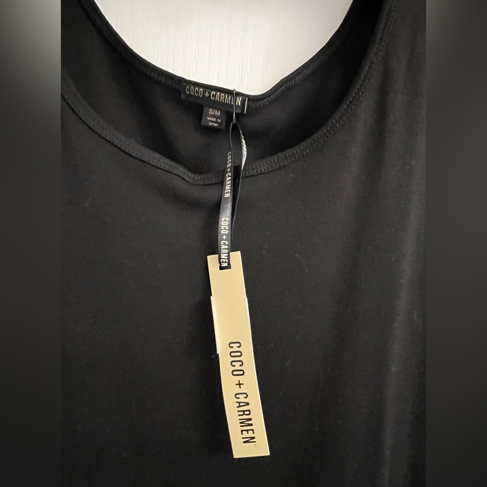 Coco + Carmen Classic Black Sleeveless Dress